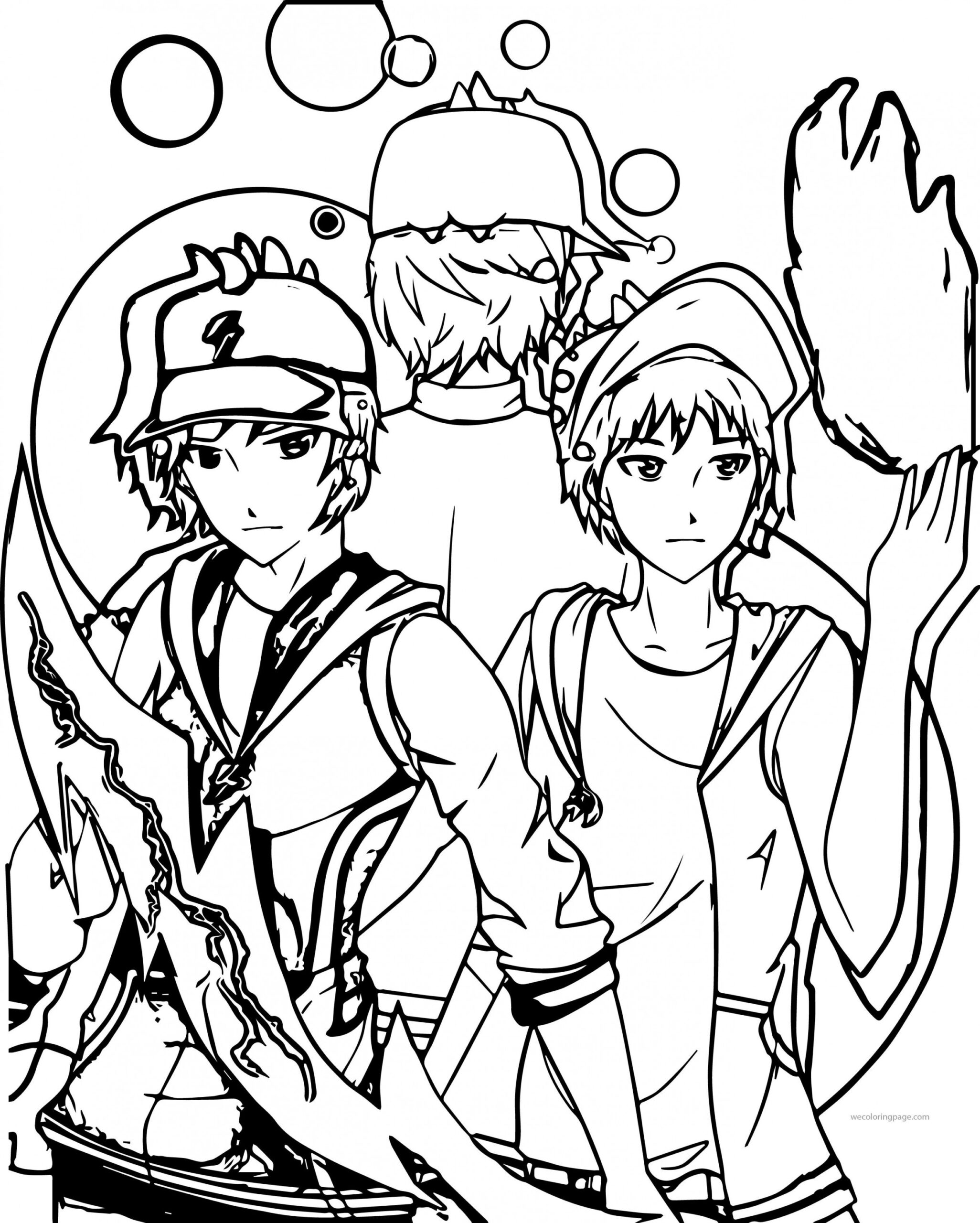 Boboiboy Elemental Split Coloring Page - Wecoloringpage