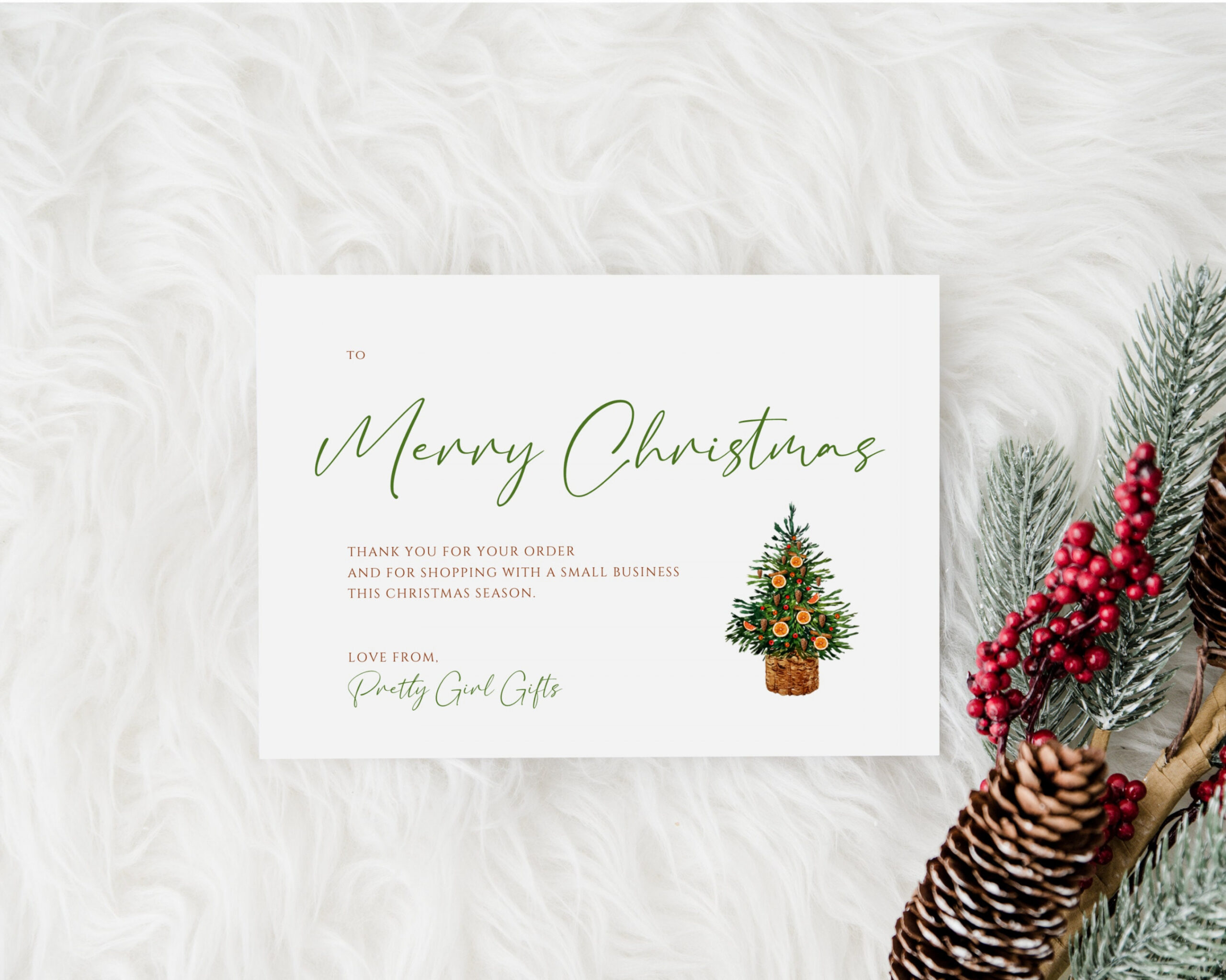 Business Merry Christmas Cards Personalisierte und gedruckte - Etsy