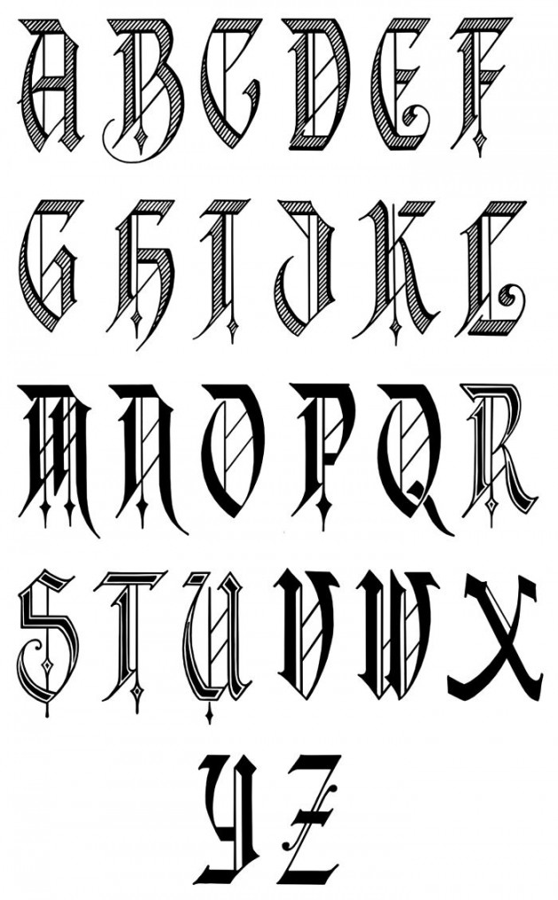 Calligraphy Alphabet : Calligraphy Alphabets  Letras para