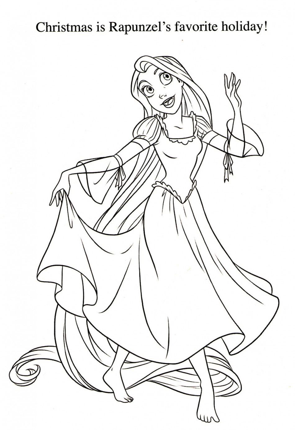 coloriage raiponce  Tangled coloring pages, Rapunzel coloring