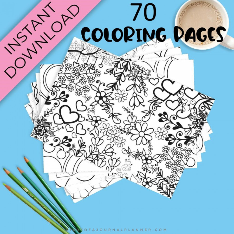 Coloring Book -  Printable Pages