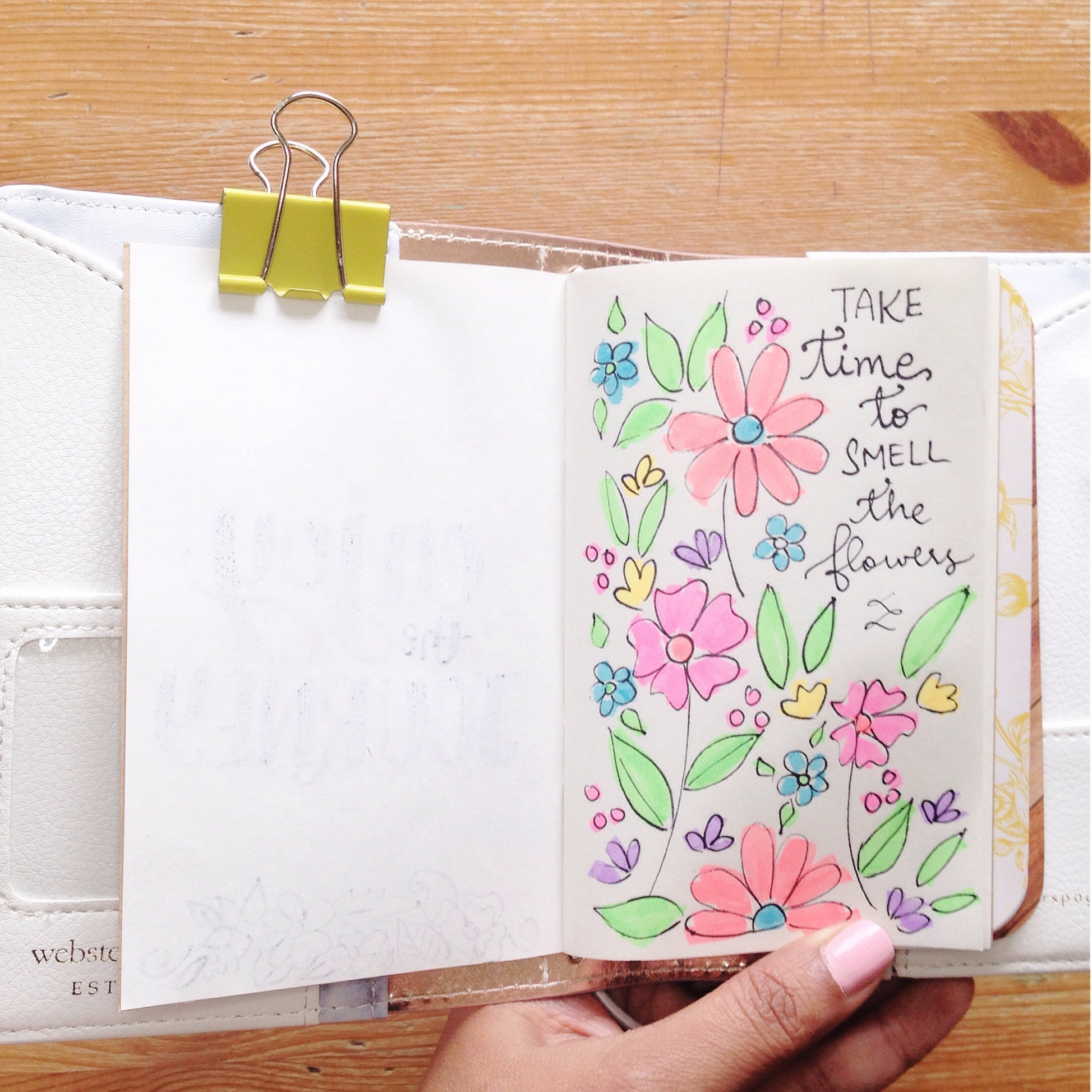 Coloring Flowers using the MONO Edge Highlighters - Tombow USA Blog