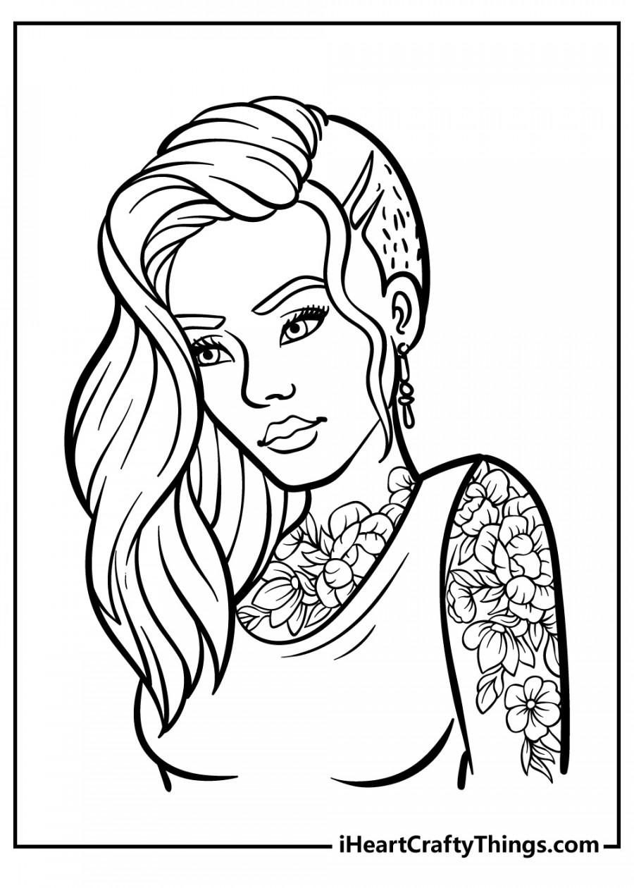 Coloring Pages For Teens (% Free Printables)