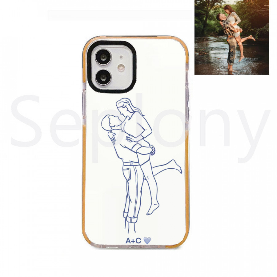 Custom Line Art Phone Case( Anti-drop edge) – SEPLONY