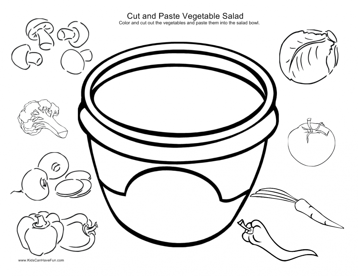 Cut and Paste Worksheets, Activities for Kindergarten, Preschool