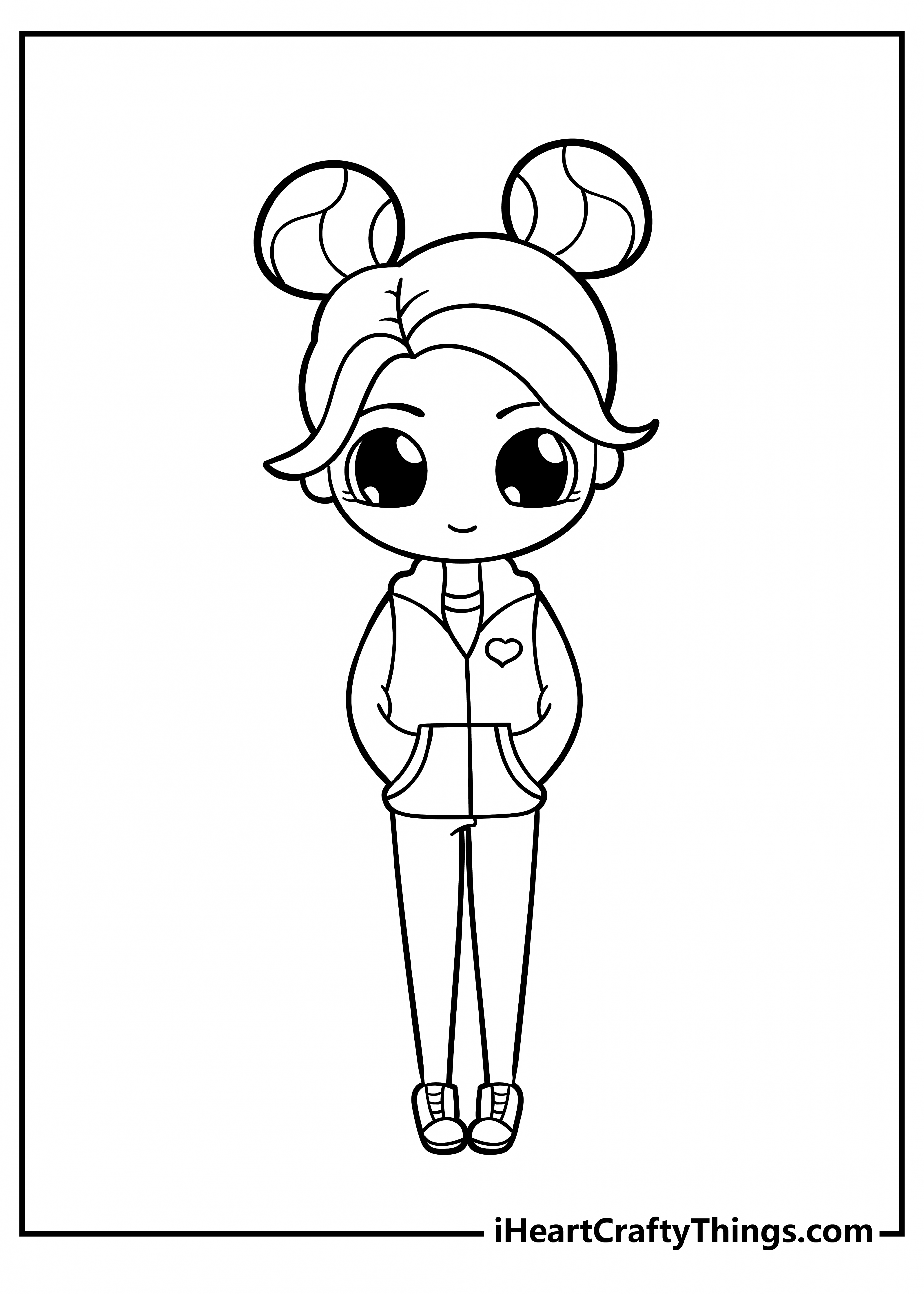 Cute Coloring Pages For Girls (% Free Printables)