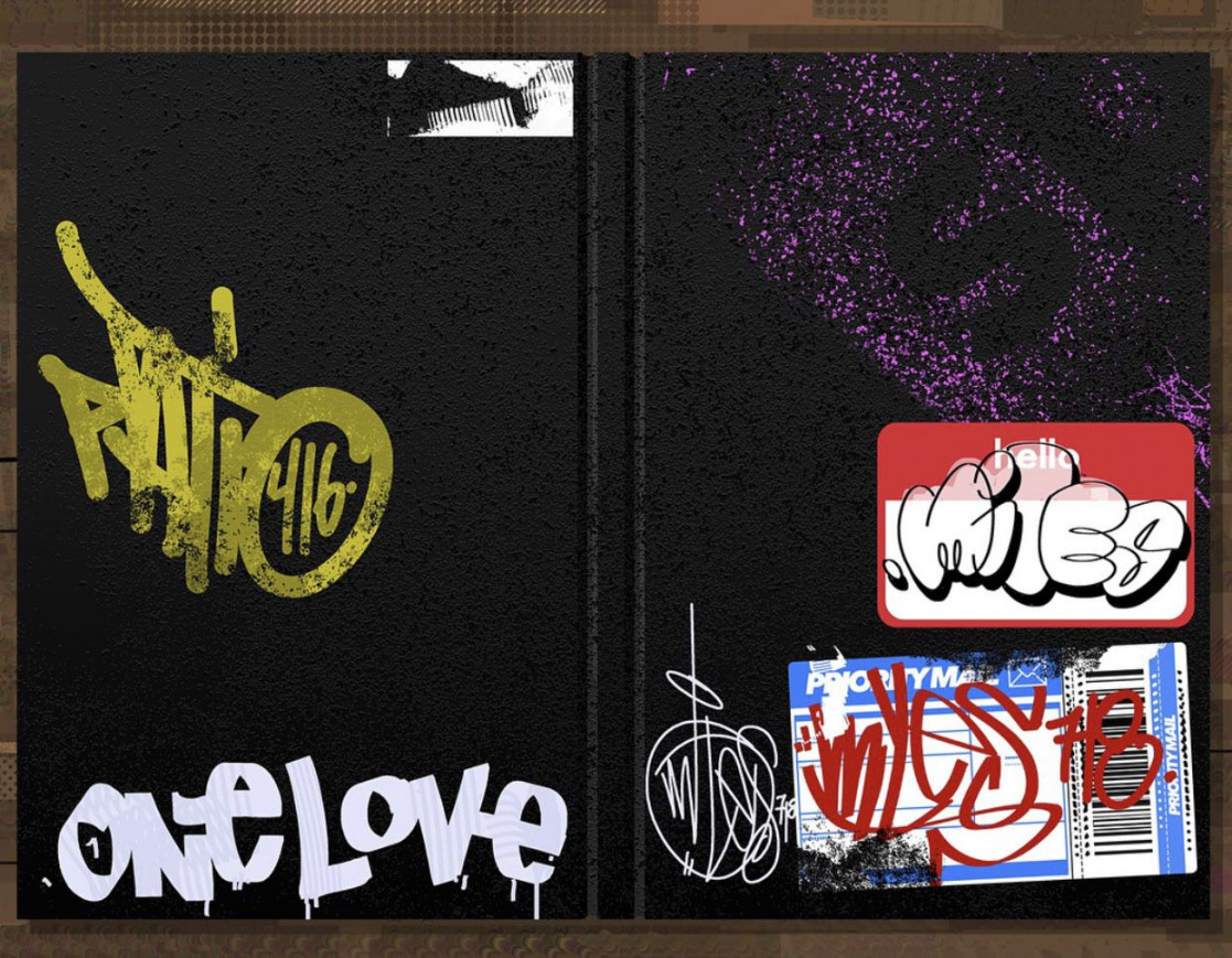 Daily Miles Morales  Sketch book, Graffiti writing, Graffiti books