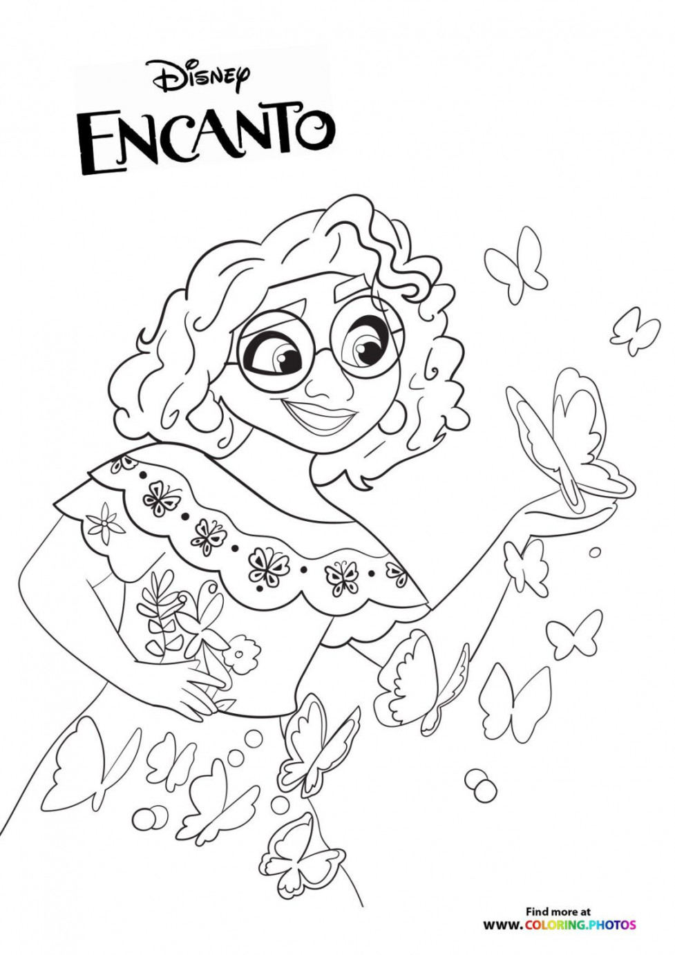 Disney Encanto Coloring Pages for kids  Free coloring pages for