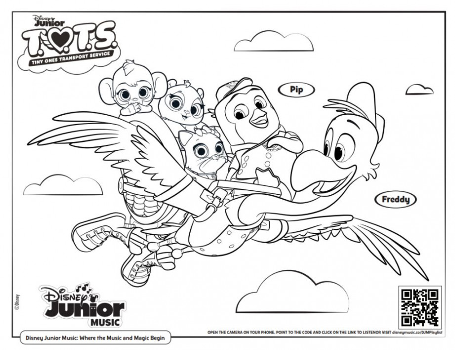 Disney Junior Coloring Pages  Buku mewarna, Halaman mewarnai