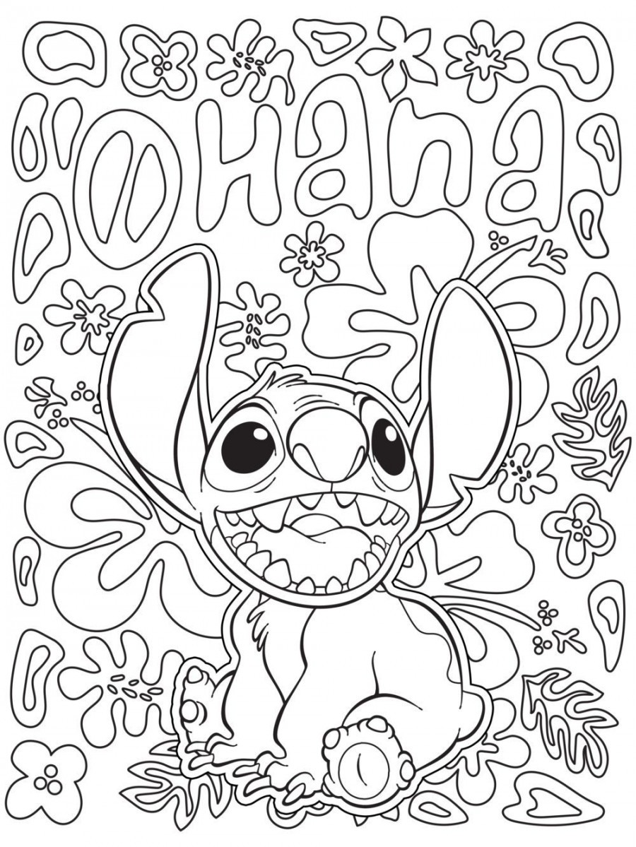 Disney News  Disney  Free disney coloring pages, Stitch coloring