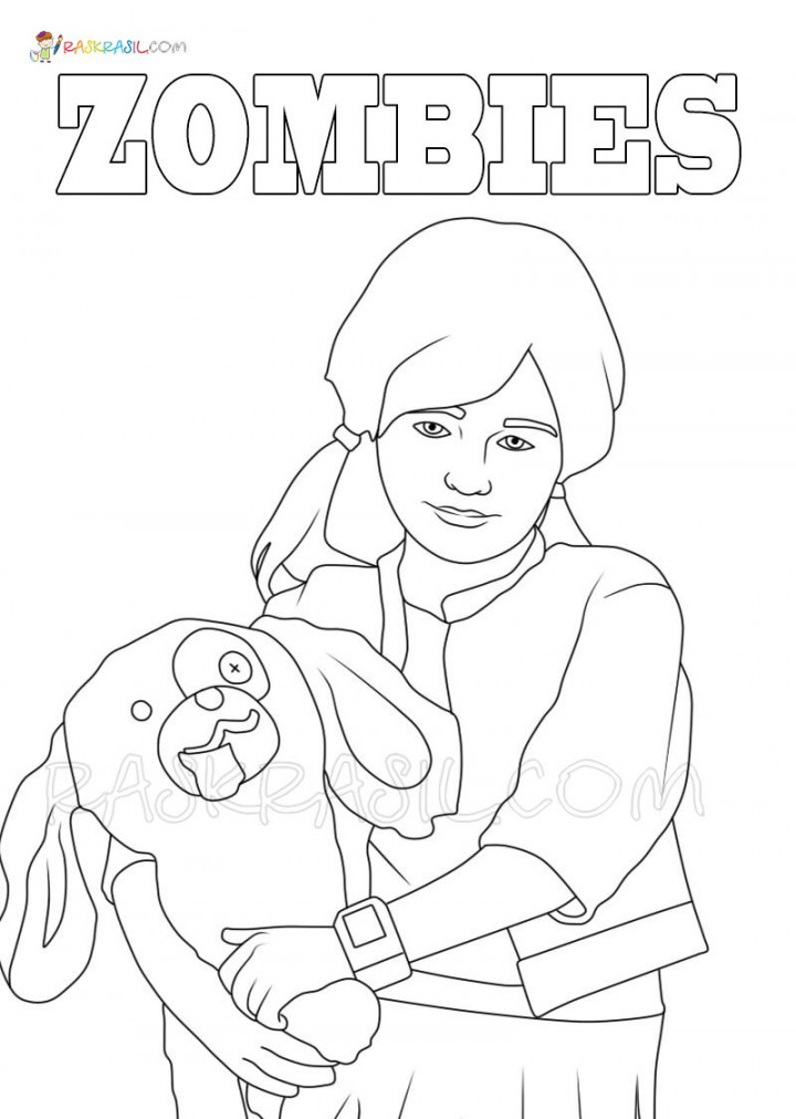 Disney Zombies Coloring Pages Printable in the year  Check it