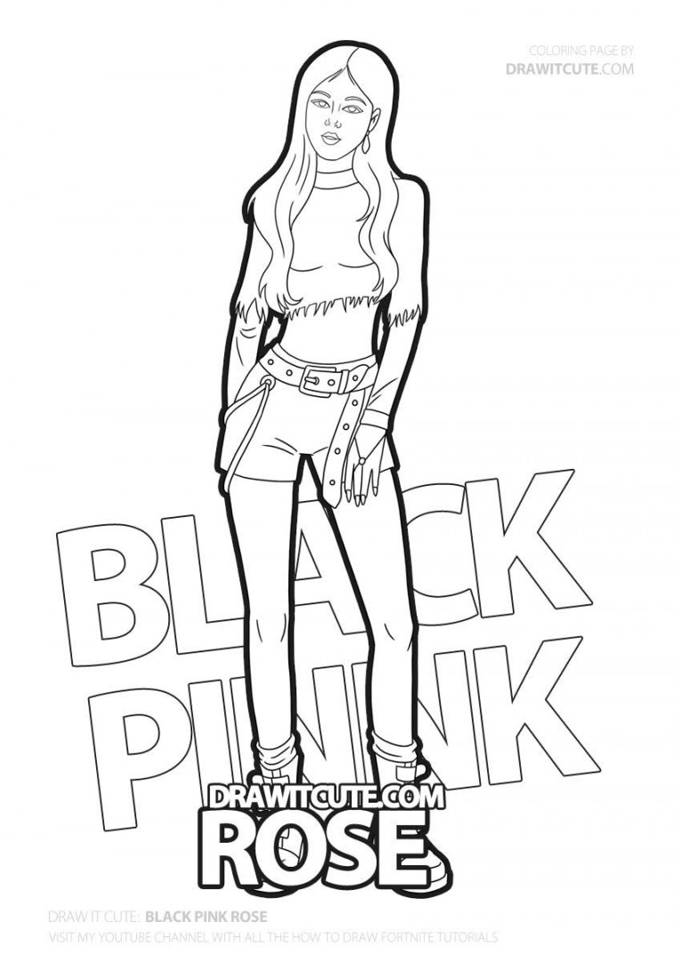 Download or print this amazing coloring page: How to draw Rose