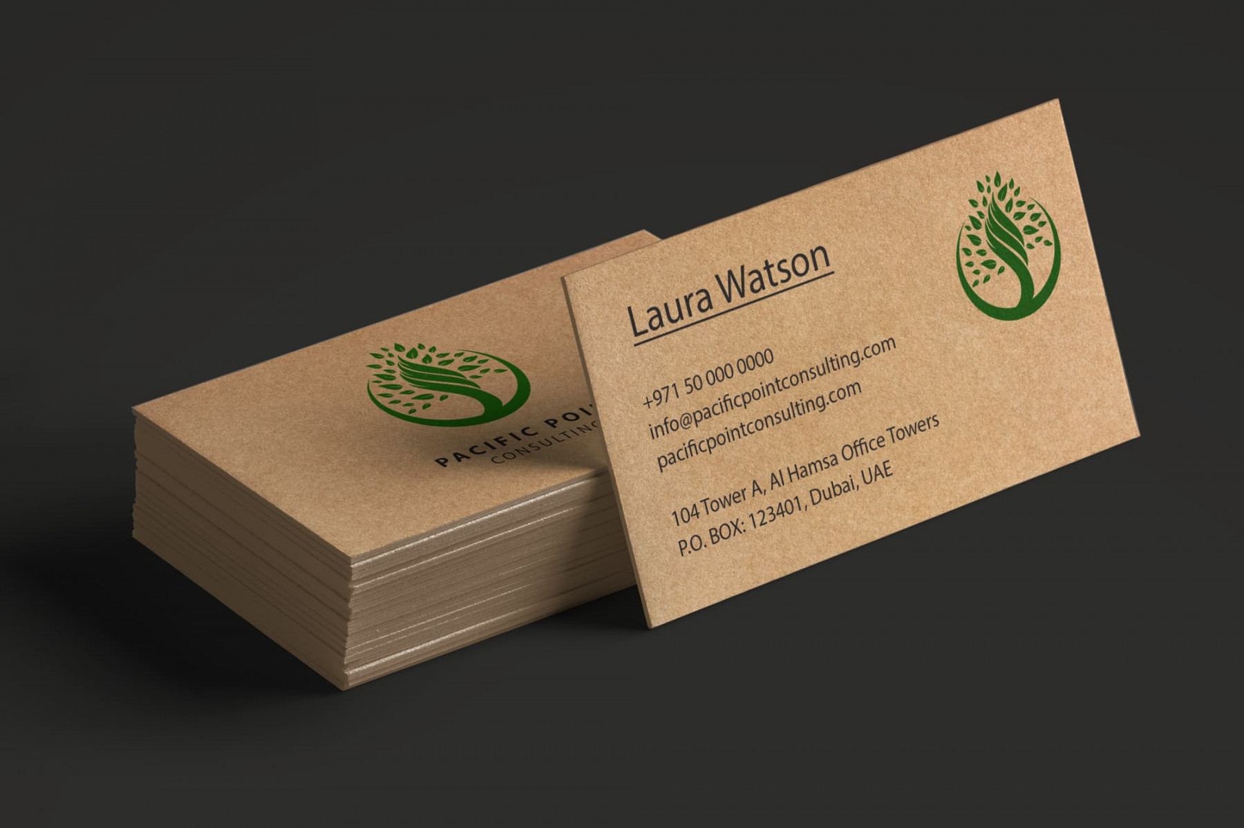 Eco-Friendly business cards  QTY