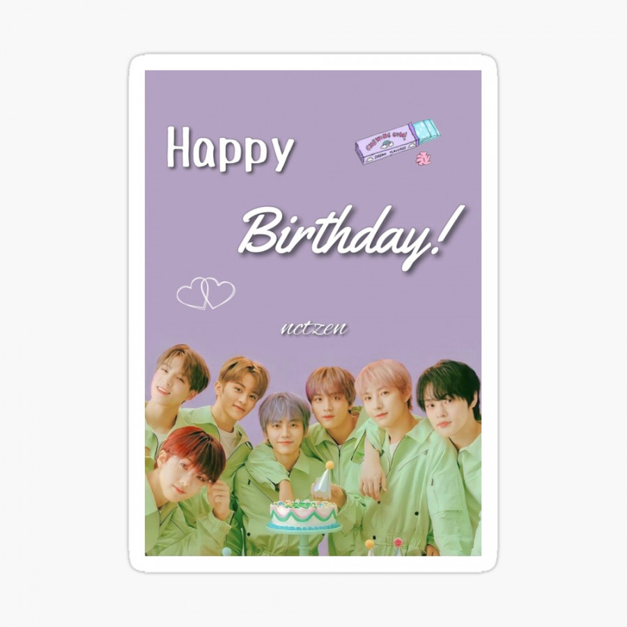 Fotodruck mit "nct dream birthday card" von cindyptm  Redbubble