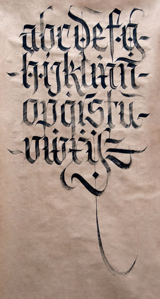 Fraktur minuscule