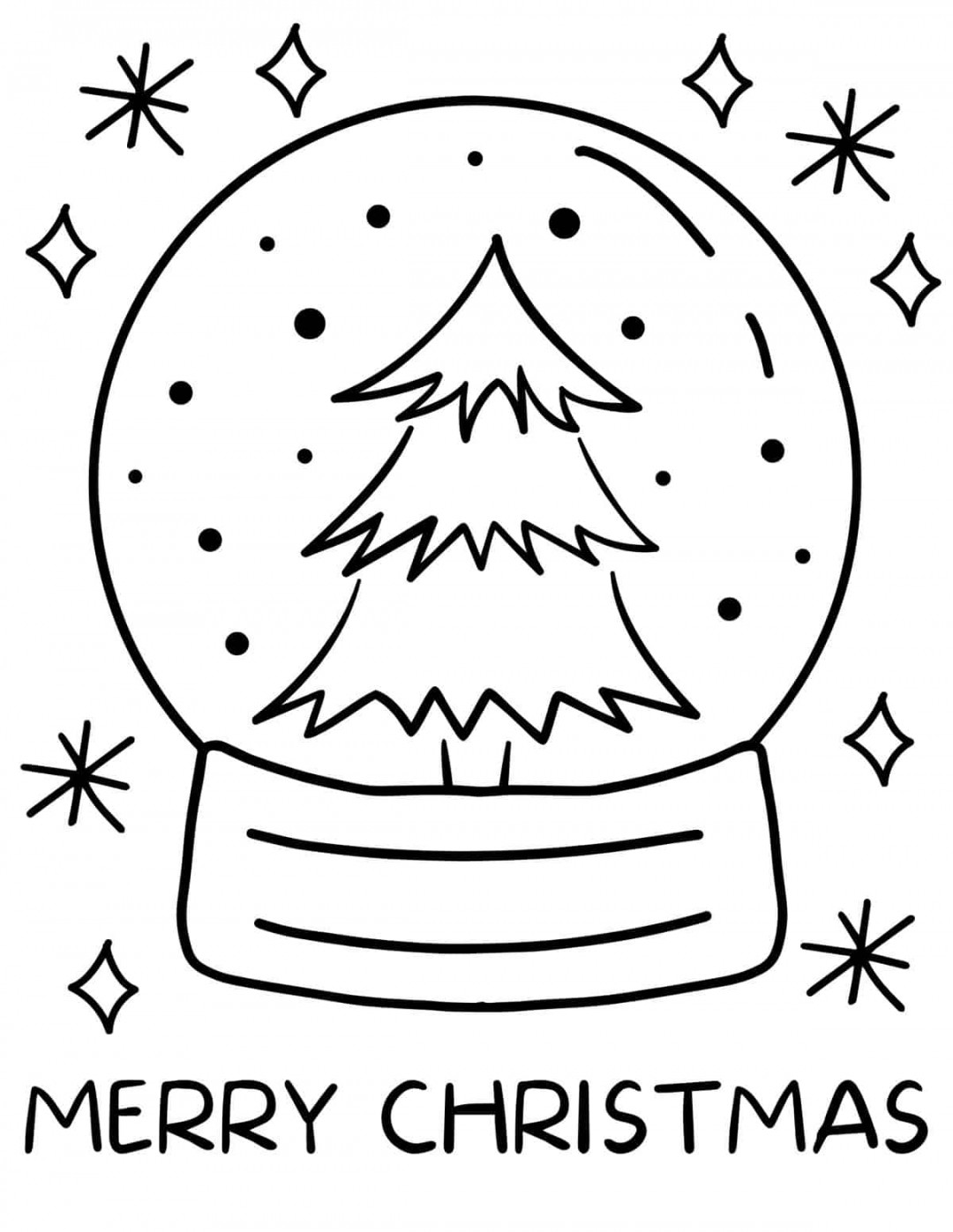 Free Christmas Coloring Pages for Kids - Prudent Penny Pincher