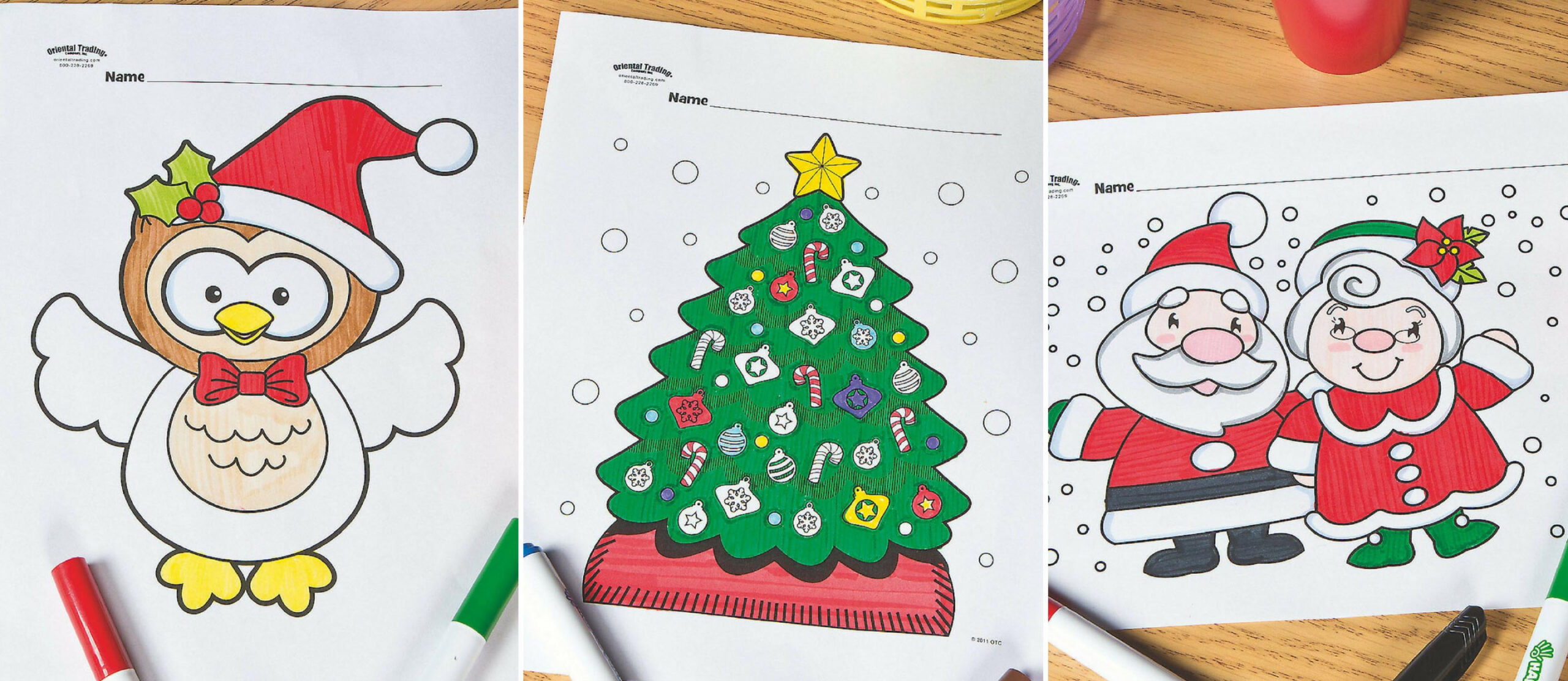 Free Christmas Coloring Pages  Fun