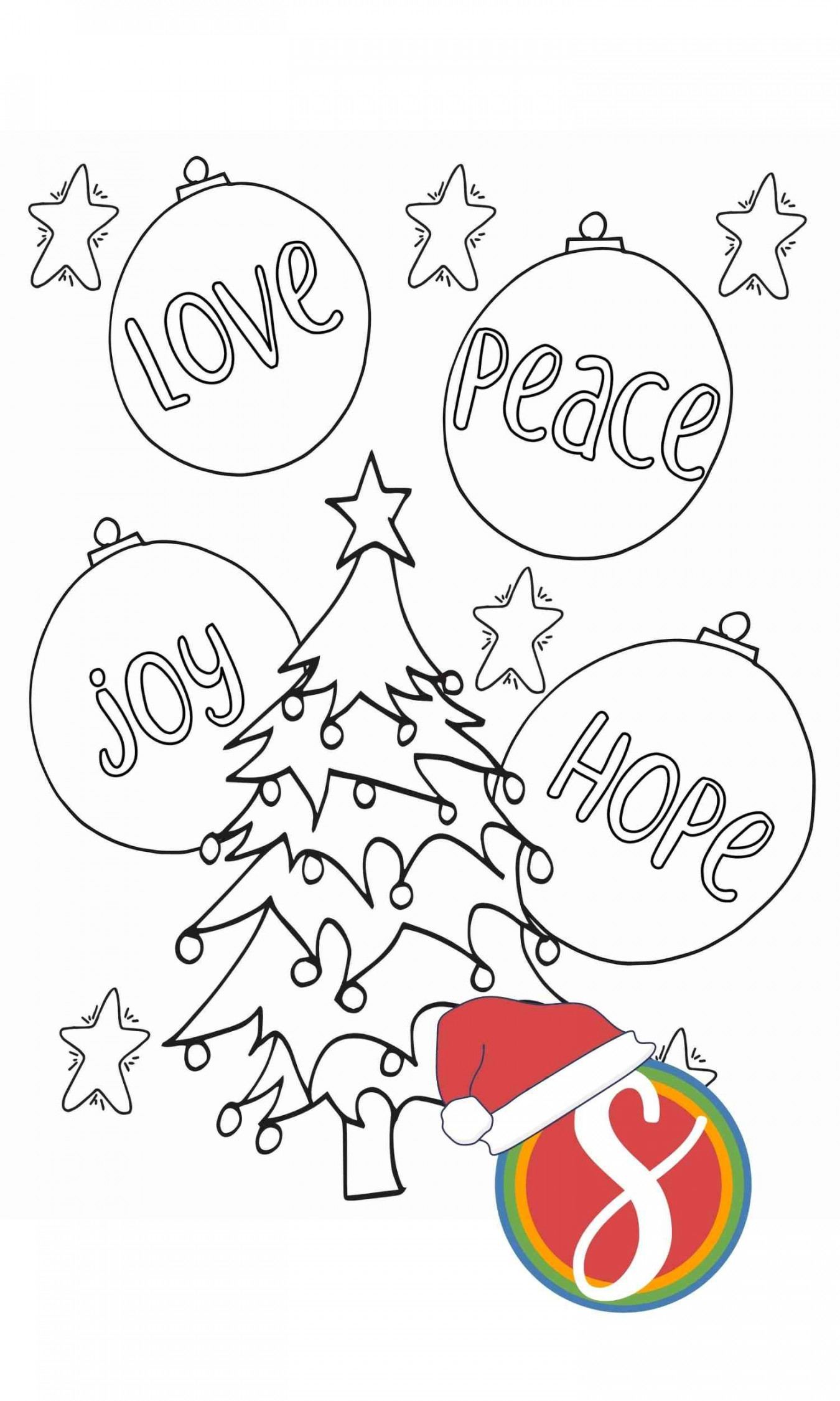 Free Christmas Hope Printables — Stevie Doodles