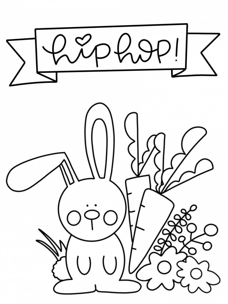 Free Easter Coloring Page Printable - The Sweeter Side of Mommyhood