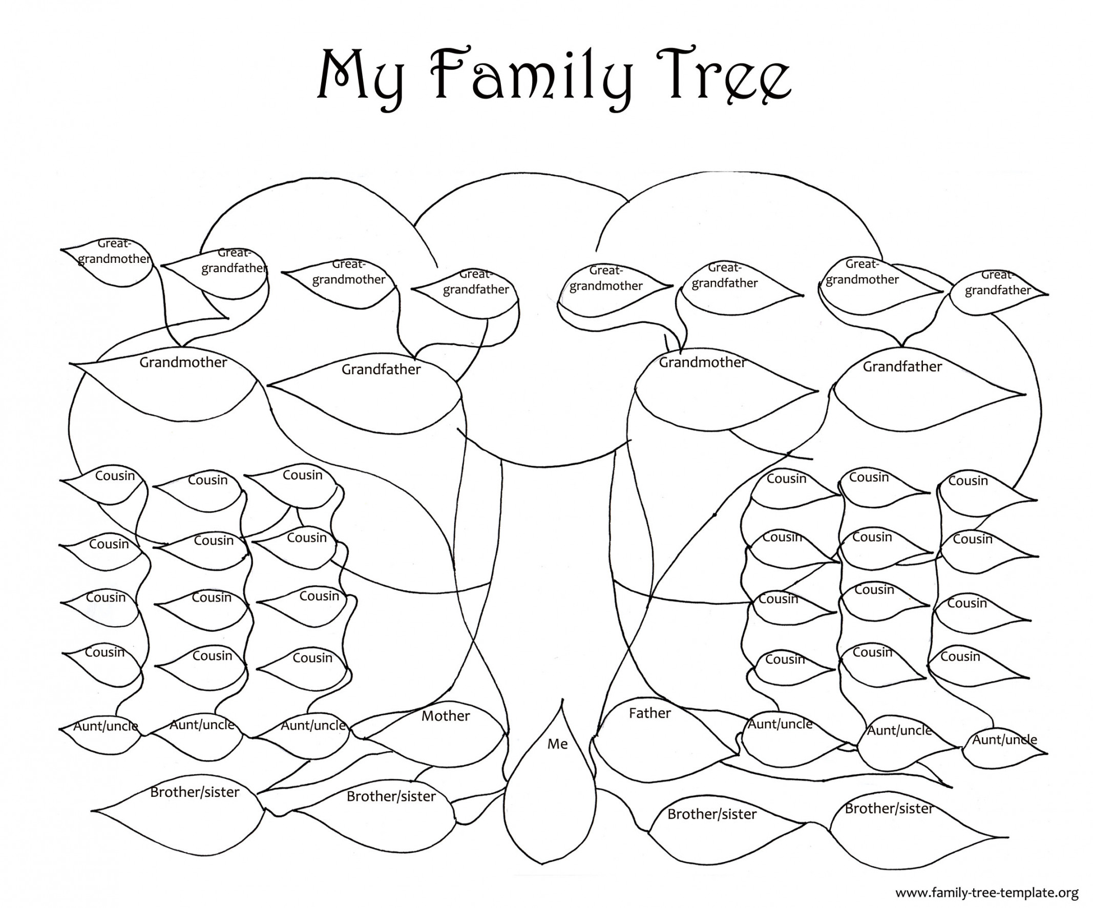 Free Family Tree Template Resources for Printing