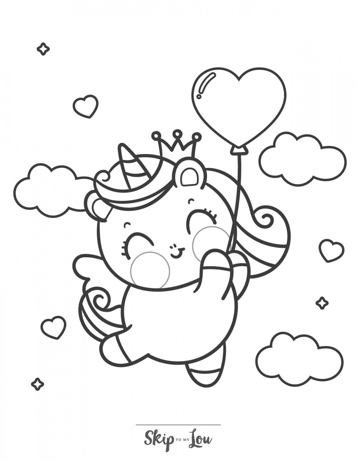 Free Printable Cute Coloring Pages  Skip To My Lou