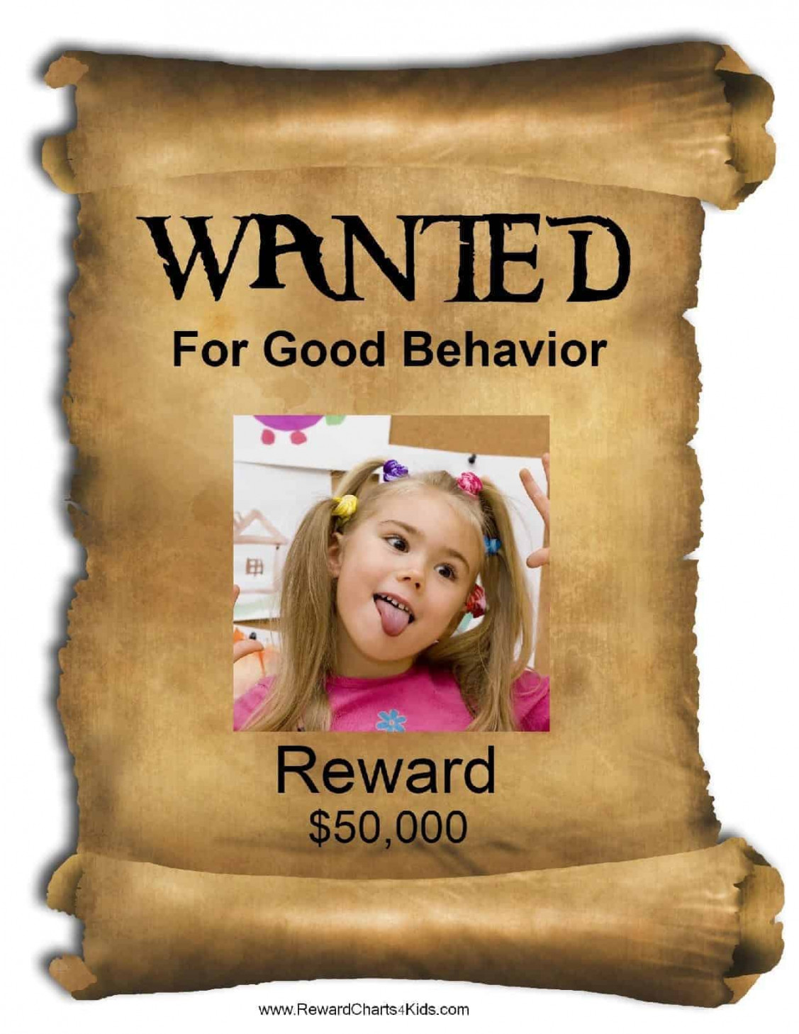 Free Printable Wanted Poster Template  Customize Online & Print