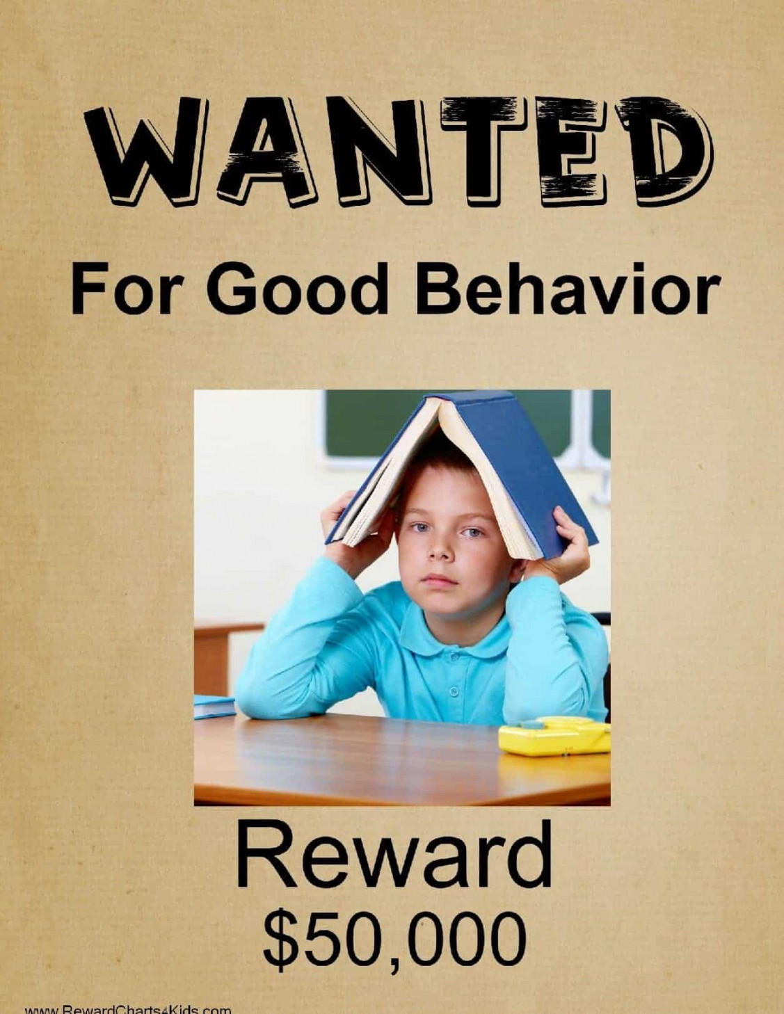 Free Printable Wanted Poster Template  Customize Online & Print