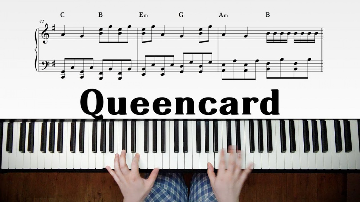 (G)I-DLE - Queencard / piano sheet music