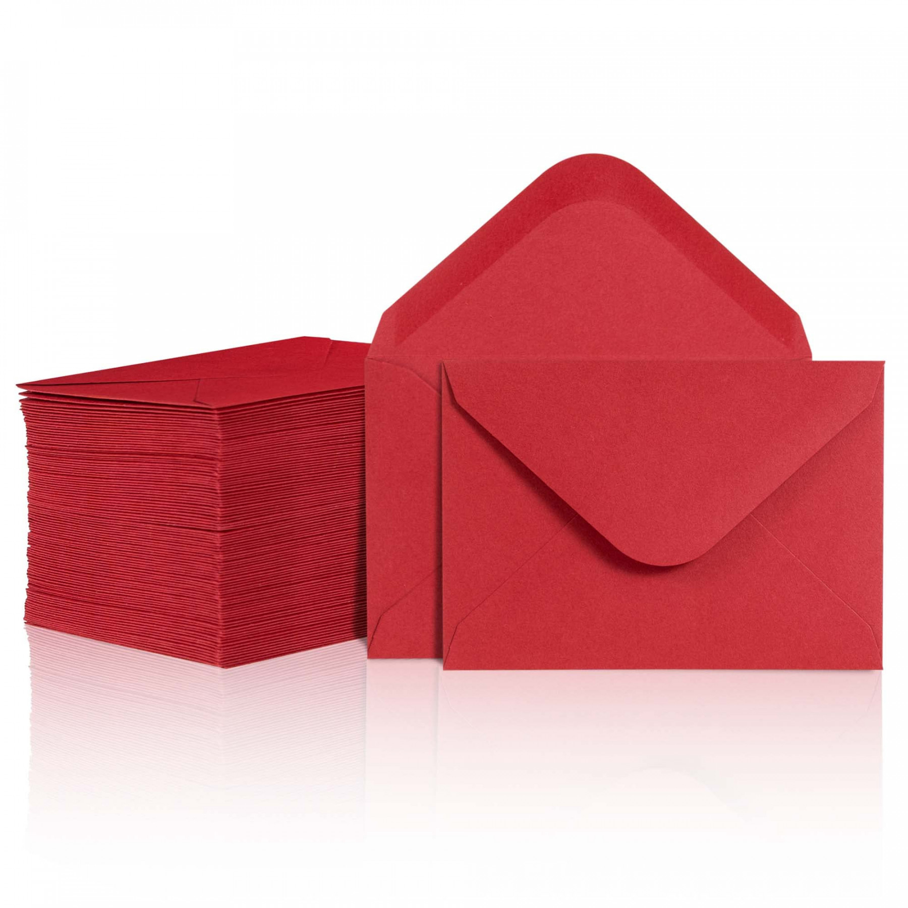 Gift Card Envelopes -  Pieces Mini Envelopes, Red Paper Business Card  Envelopes, Large Tiny Envelope Pockets for Small Note Cards, Red  x