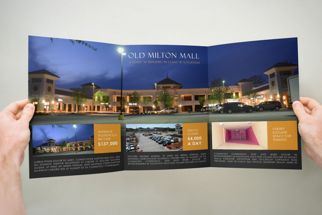 Graphic Design by Deip designs for Brochure for a shopping mall