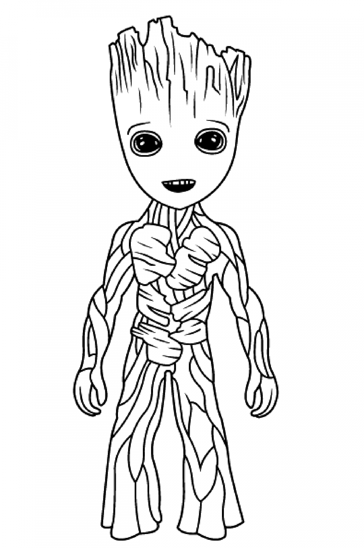 groot coloring pages - Google Search  Avengers coloring pages