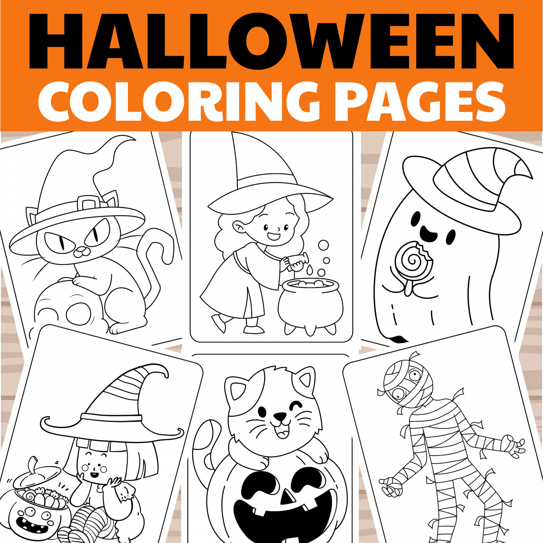 Halloween coloring pages for kids, Kids Halloween Coloring Sheets,  Halloween Coloring Sheets