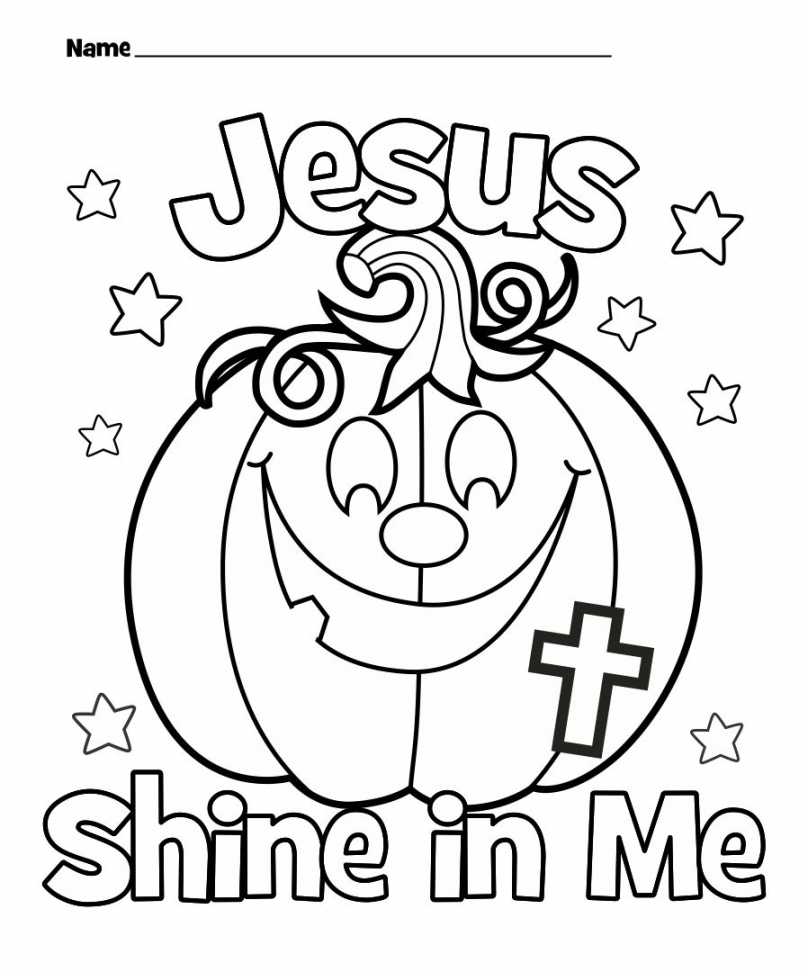 Halloween Coloring Pages Jesus  Christian halloween, Christian