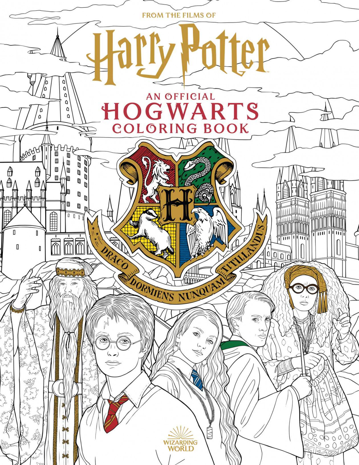 Harry Potter: An Official Hogwarts Coloring Book  Book by Insight