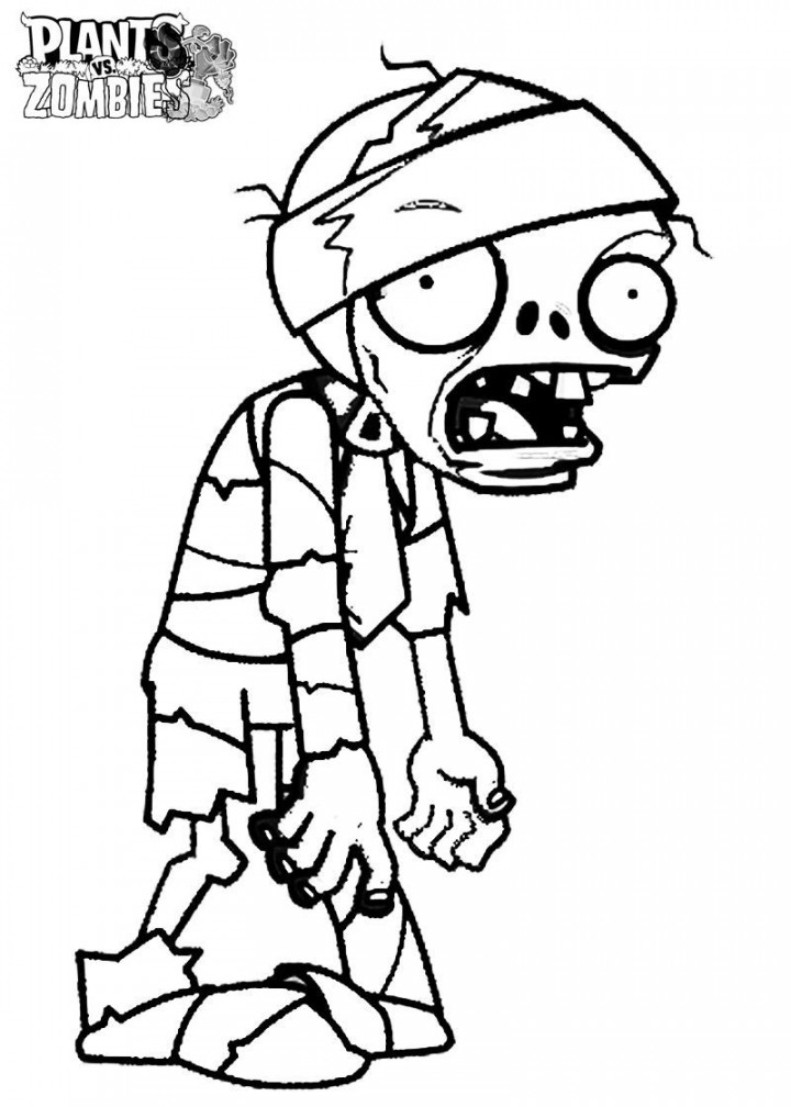 Have A Fun With Zombie Coloring Pages PDF - Coloringfolder