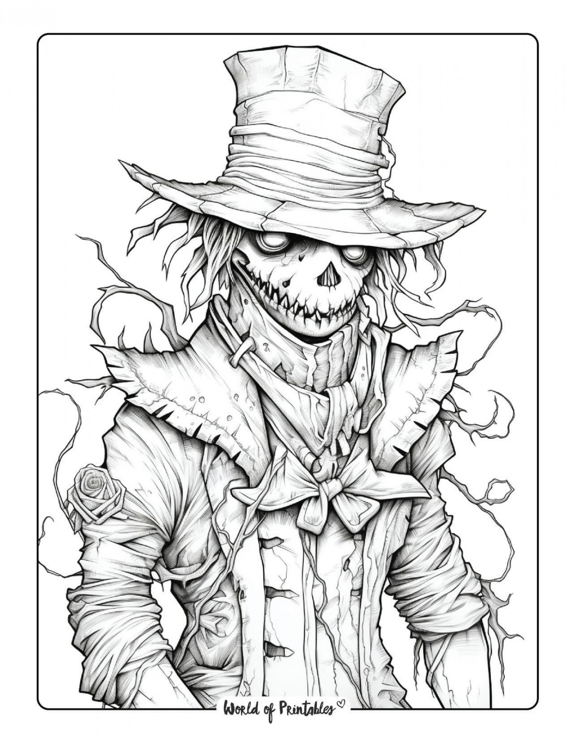 Horror Coloring Pages For Grown Ups in   Monster coloring