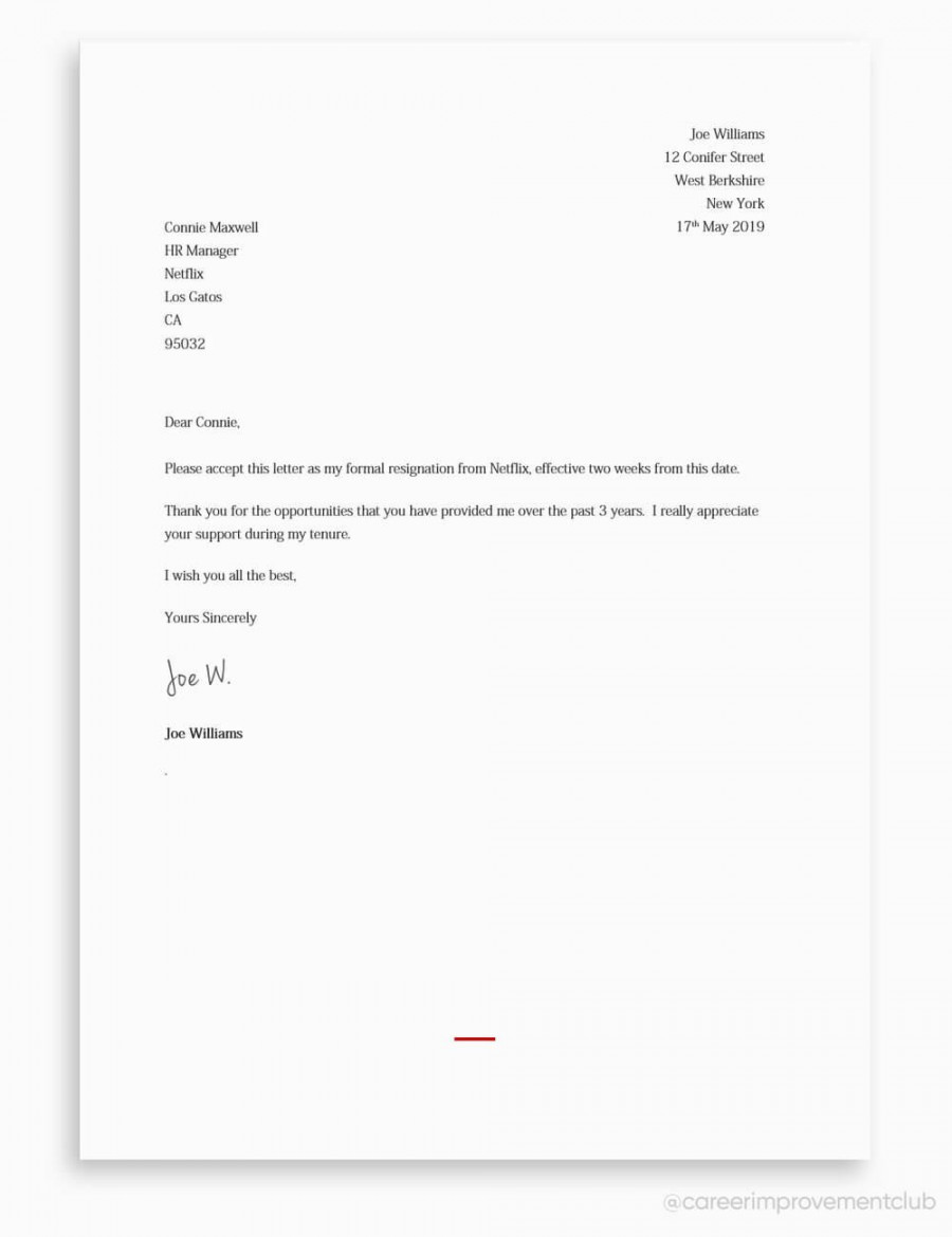 How to Write a Resignation Letter With Examples