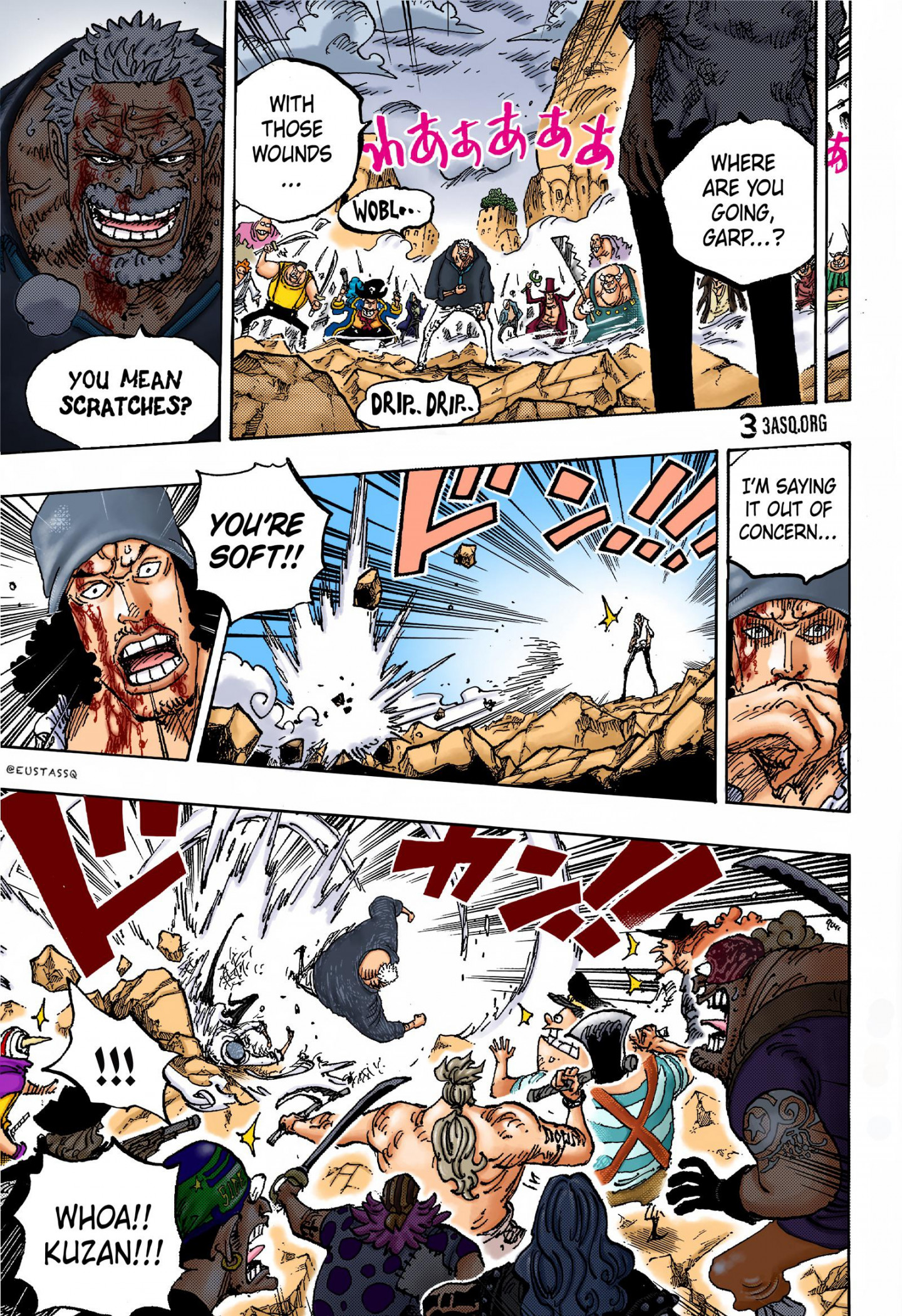 I Colored a page from chapter  : r/OnePiece