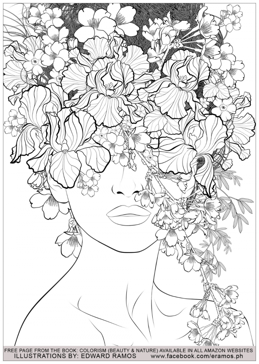 Illustration from the book Colorism - Beauty & Nature by Edward