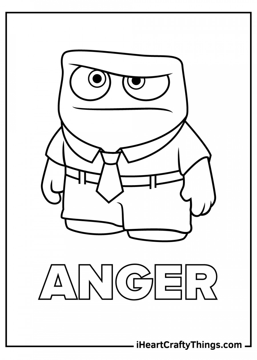 Inside Out Coloring Pages (% Free Printables)