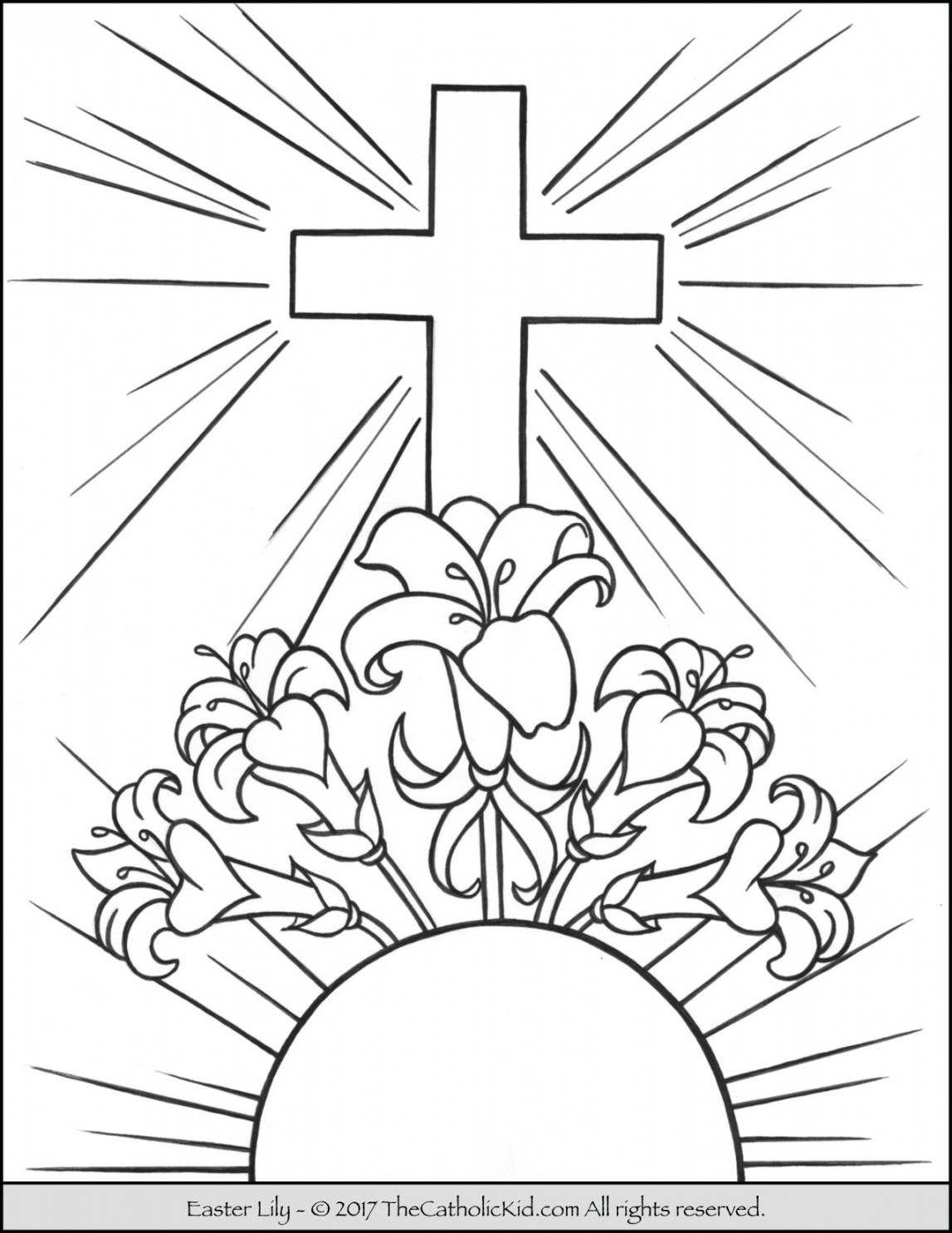 Lent & Easter Coloring Pages - Download Pack - TheCatholicKid