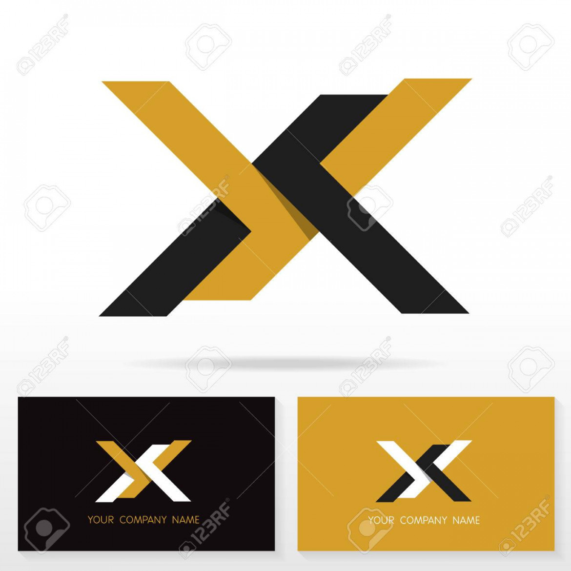 Letter X Logo Design. Business Vector Sign