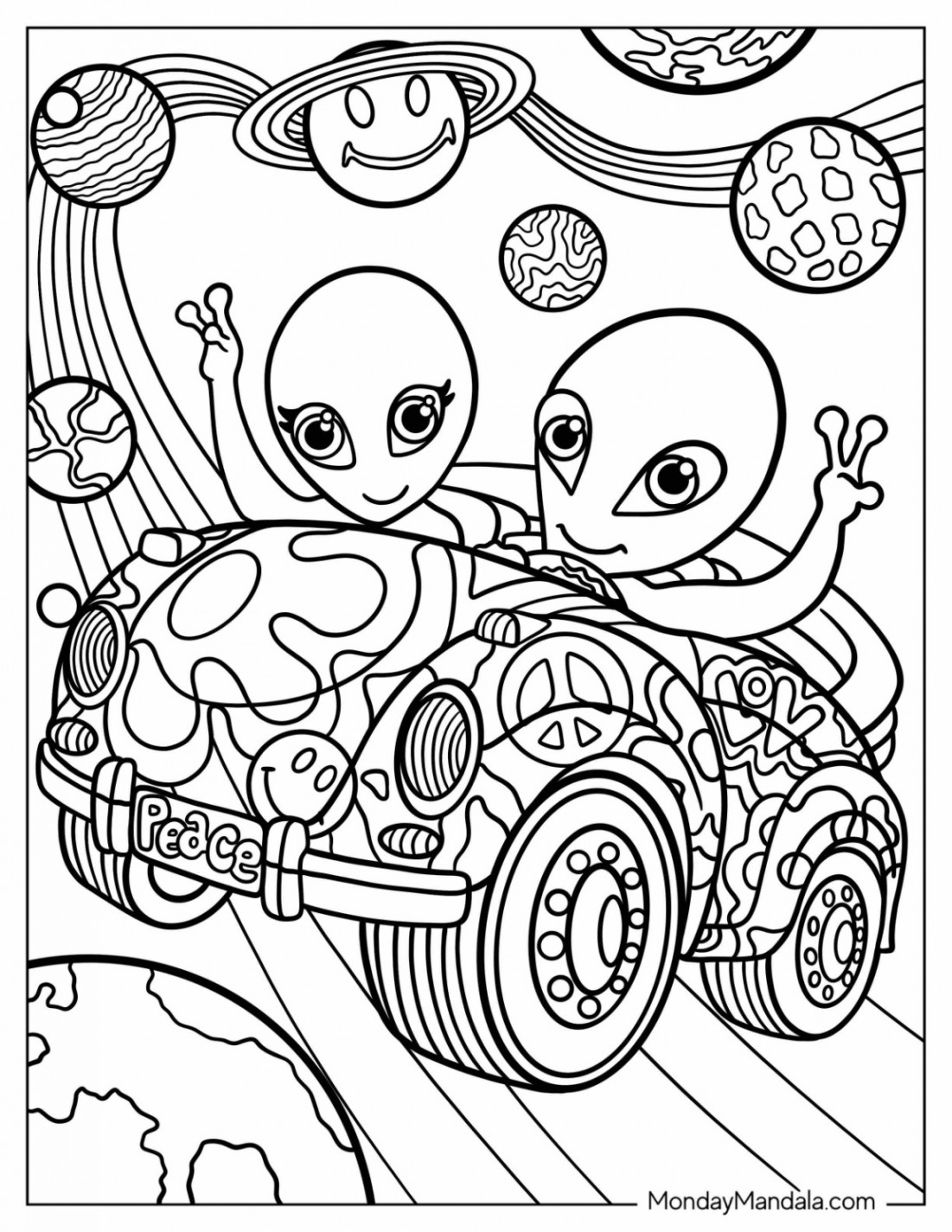 Lisa Frank Coloring Pages (Free PDF Printables)