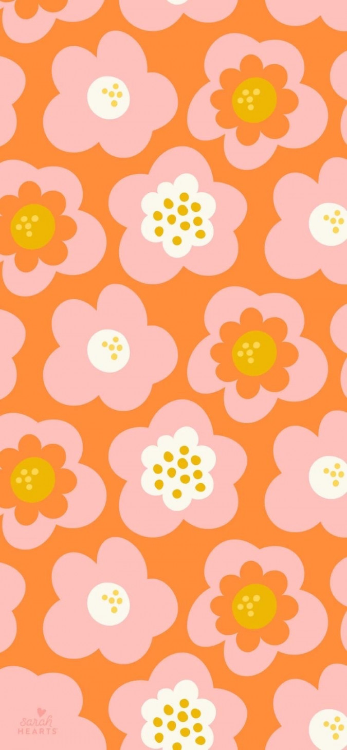 LOCKSCREENS, PINK AND ORANGE