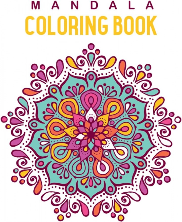 Mandala Art: Adult Coloring Book, Stress Relieving Mandala Art