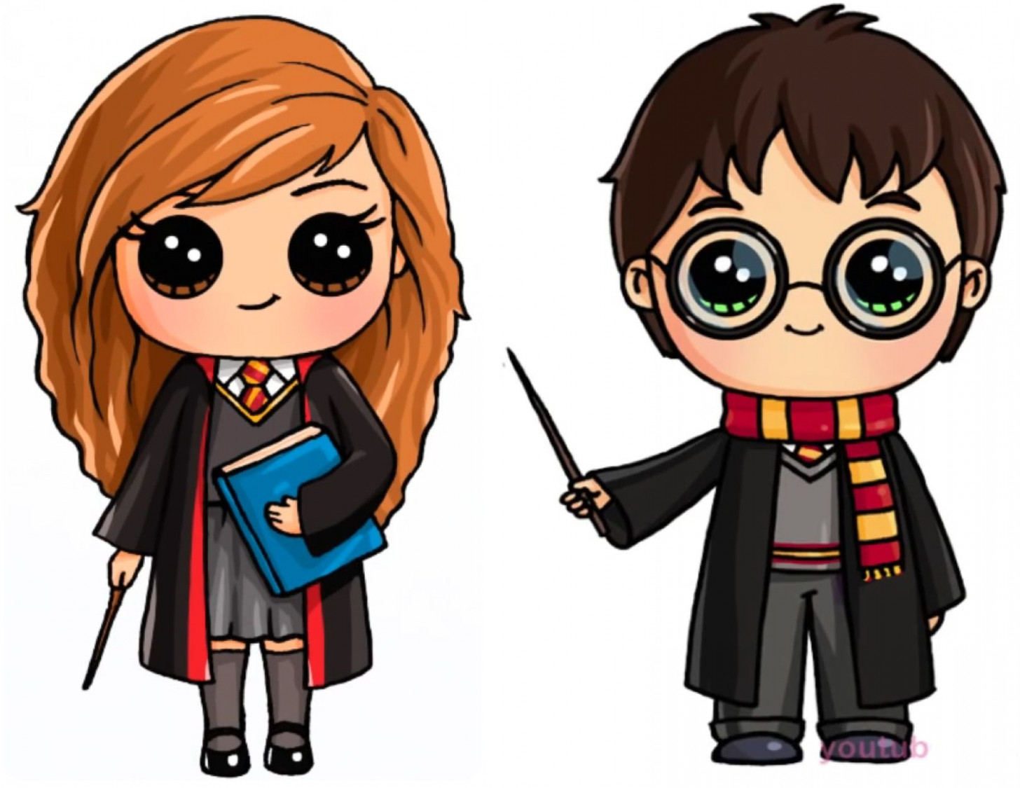 Meu casal favorito nos filmes  Harry potter cartoon, Harry potter