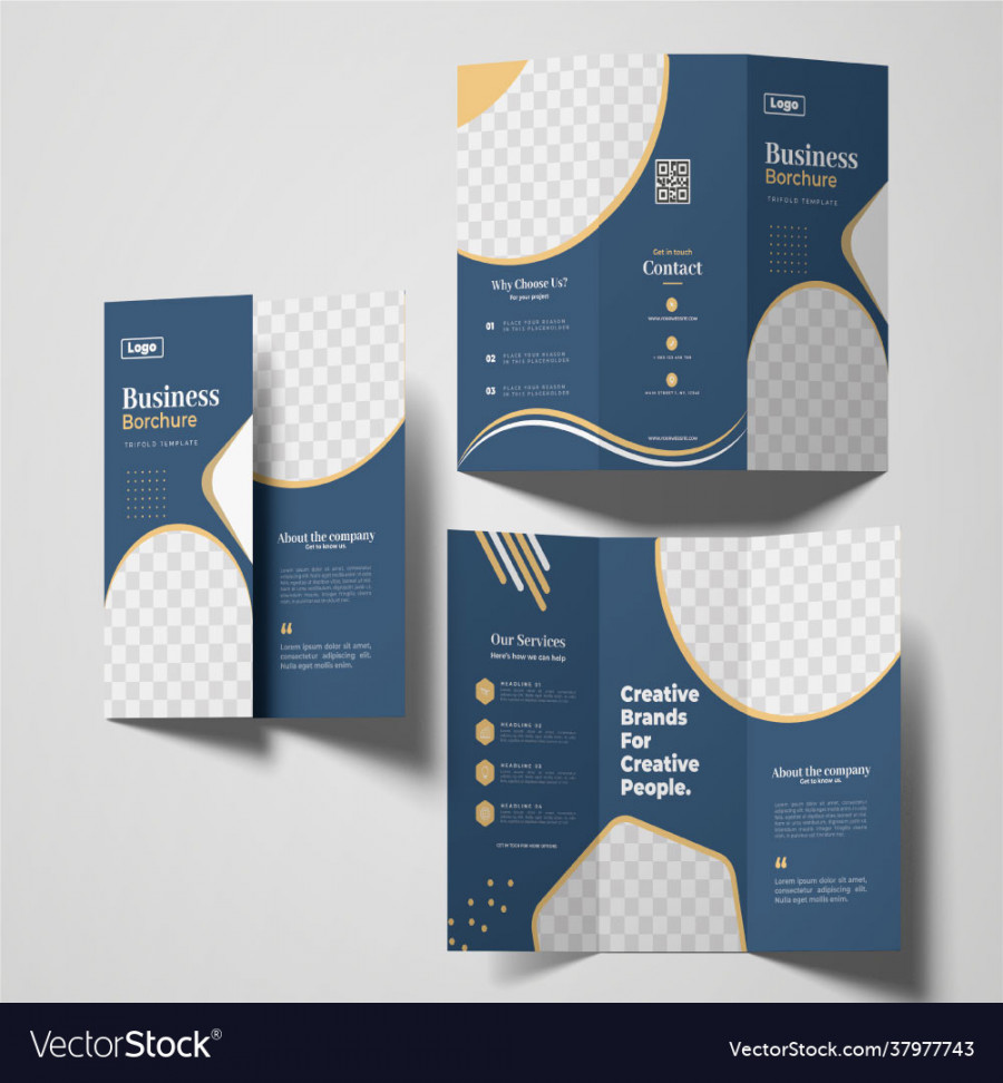 Modern creative covers brochure design templates Vector Image