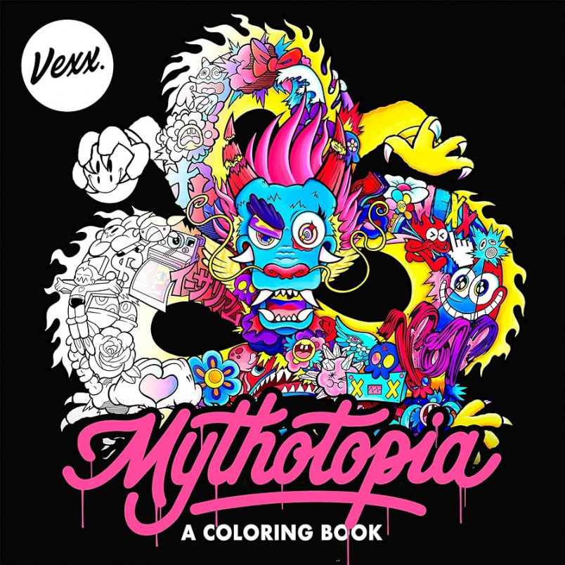 Mythotopia: A Dragons and Doodles Coloring Book