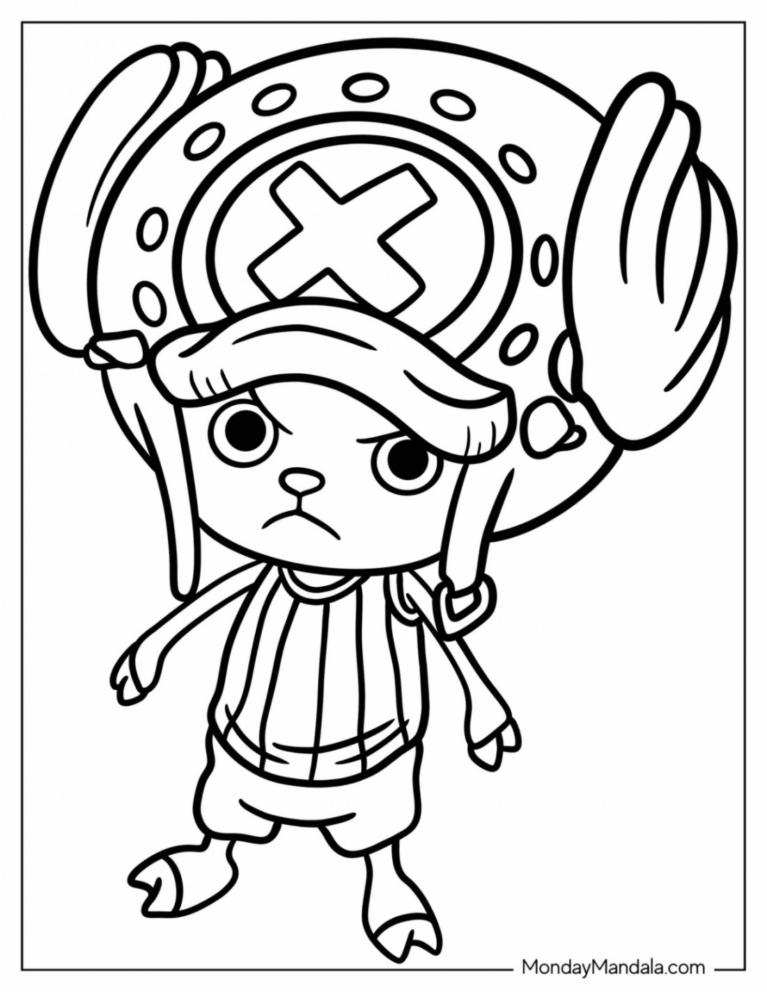 One Piece Coloring Pages (Free PDF Printables)