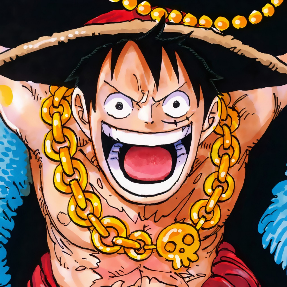 One Piece th anniversary color spread icons